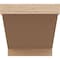 Ekena Millwork 6in. W x 6in. H x 12in. L Burlington Woodgrain TimberThane Rafter Tail, Primed Tan RFTUR06X06X12BURRCPR - alternate 3